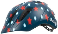 Kaski rowerowe - Modi Rowerowy Bobike Plus Navy Stars 52-56 cm - miniaturka - grafika 1