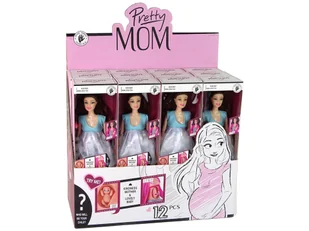 Lalka Dla Dzieci W Ciąży Niebieska Sukienka - Lalki dla dziewczynek - miniaturka - grafika 7