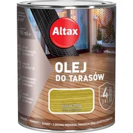 Farby i impregnaty do drewna - Altax Olej do tarasu 0,75 l Naturalny - miniaturka - grafika 1
