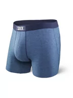 Bielizna sportowa męska - Bokserki Męskie SAXX Vibe Boxer Modern Fit Indigo Granatowy - miniaturka - grafika 1