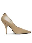 Czółenka - Patrizia Pepe Szpilki 8Z0032/L048 Beżowy - miniaturka - grafika 1