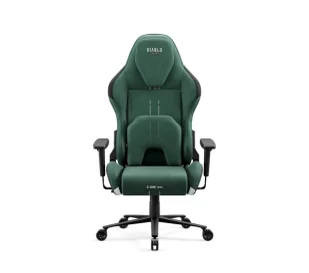 Diablo Chairs X.One Prime Normal Size Forest Green Gamingowy Do 140kg Tkanina Zielony - Fotele gamingowe Diablo Chairs X.One Prime Normal Size Forest Green Gamingowy Do 140kg Tkanina Zielony - Fotele gamingowe - miniaturka - grafika 1