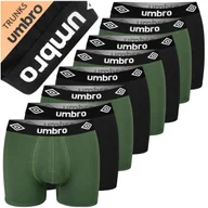 Majtki męskie - UMBRO Bokserki Męskie Bawełniane 0197 8 sztuk Rozmiar L - miniaturka - grafika 1