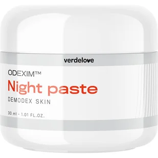 Farmacia Verde Odexim Demodex Skin - Night Paste - 30 ml. Pasta na noc na nużycę - Problemy skórne - miniaturka - grafika 1