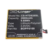 Baterie do telefonów - VHBW Bateria do HTC Desire 820 / 826 / A51, 2600 mAh - miniaturka - grafika 1