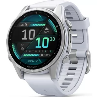 Garmin Fenix 8 43mm Biały - Smartwatch - miniaturka - grafika 1