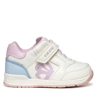 Buty dla dziewczynek - Sneakersy Geox Rishon B450LA 0BCEW C1206 Beżowy - miniaturka - grafika 1