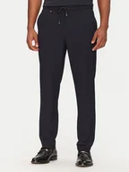 Spodnie męskie - BOSS Spodnie materiałowe C-Perin 50540791 Granatowy Tapered Fit - miniaturka - grafika 1