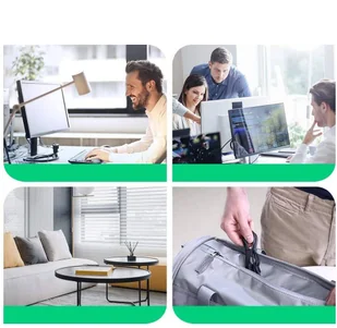 Ugreen kabel przewód internetowy sieciowy Ethernet patchcord RJ45 Cat 6A UTP 1000Mbps 1 m czarny (70332) - Patchcordy - miniaturka - grafika 15