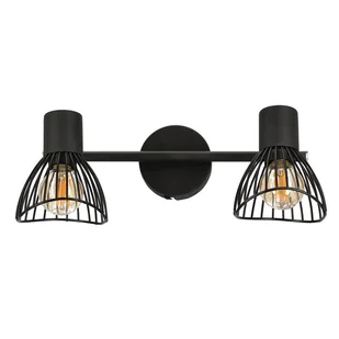 Czarna podwójna lampa sufitowa w stylu loft - V170 A5-Z34 - Lampy sufitowe - miniaturka - grafika 1
