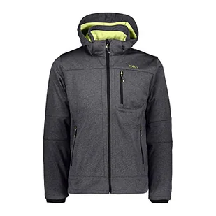 CMP męska kurtka softshell, Asphalt Mel, 50 - Kurtki męskie - miniaturka - grafika 1