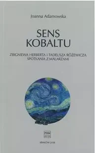 Sens kobaltu - Joanna Adamowska - Poezja - miniaturka - grafika 1