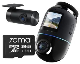 70mai Omni X800 4K set Czarna + karta 70mai SD 256GB - Wideorejestratory - miniaturka - grafika 1