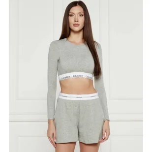 Calvin Klein Underwear Bluzka Cropped Fit - Piżamy damskie - miniaturka - grafika 1