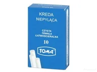 Przybory szkolne - Toma Kreda biała niepyląca 10 szt. w opak. VT6031 - miniaturka - grafika 1