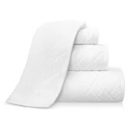 Ręczniki - Ręcznik 50 x 90 Bawełna Silky 500g/m2 Biały - miniaturka - grafika 1