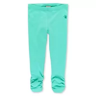 Legginsy - Sigikid Dziewczęce mini bawełna organiczna, turkusowe/legginsy, odpowiedni rozmiar - miniaturka - grafika 1