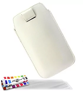 Sony MUZZANO ORIGINAL-Schutzhülle "Le Sweep" für ST26-weiß mit optimaler ELEGANTE, haltbar und gepflegtes design, exklusiv 3 Displayschutzfolien UltraClear 1 Stylus + 1 gratis Tuch " - Etui i futerały do telefonów - miniaturka - grafika 1