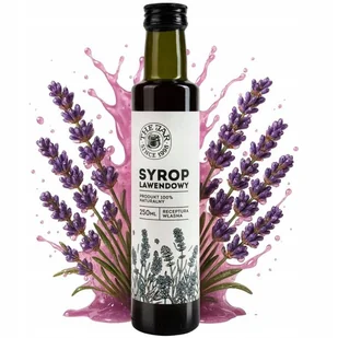 Syrop lawendowy 250 ml naturalny do herbaty lavender matcha latte z cukrem trzcinowym - Syropy i koncentraty owocowe Syrop lawendowy 250 ml naturalny do herbaty lavender matcha latte z cukrem trzcinowym - Syropy i koncentraty owocowe - miniaturka - grafika 1