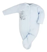 Pajacyki dla niemowląt - Pajac niemowlęcy niebieski Foxy, Koala Baby 68 - miniaturka - grafika 1