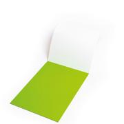 Tablice i flipcharty - Folie elektrostatyczne Symbioflipcharts 500 x 700 mm, zielone - miniaturka - grafika 1