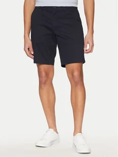 Calvin Klein Szorty materiałowe K10K114071 Granatowy Slim Fit - Spodenki męskie - miniaturka - grafika 1