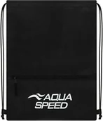Plecaki worki - Worek Treningowy Aqua Speed Gear Sack Black/White 16L - miniaturka - grafika 1