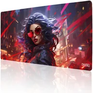 Podkładki pod mysz - PODKŁADKA POD MYSZKĘ XXL Neon Swipe 100x50 TILT Prezent Gamingowa XL XXL - miniaturka - grafika 1