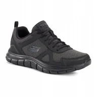Buty sportowe męskie - Buty męskie Skechers Track Bucolo black 45 Eu - miniaturka - grafika 1