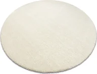 Dywany - Nowoczesny dywan do prania LATIO 71351056 koło krem beżowy koło 160 cm - miniaturka - grafika 1