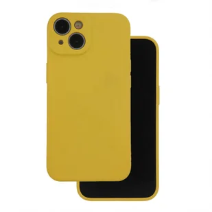 Etui MOTOROLA MOTO G34 5G Silicone Case Elastyczne Silikonowe żółte - Etui i futerały do telefonów - miniaturka - grafika 1
