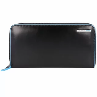 Portfele - Piquadro Blue Square Portfel RFID skórzany 19 cm schwarz PD1515B2R-N - grafika 1