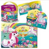 Puzzle - Roter Kafer Maxi puzzle 2w1 Jednorożce - miniaturka - grafika 1