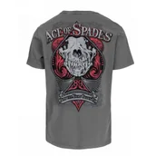 Odzież taktyczna i umundurowanie - PITBULL Middle Weight 190 Denim Washed Ace Of Spades II '25 - Szara  M - miniaturka - grafika 1