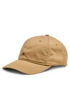 Czapki męskie - Tommy Hilfiger Czapka z daszkiem AM0AM12303 Beżowy - miniaturka - grafika 1