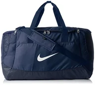 Torby sportowe - Nike Torba Club Team Duffel, ciemnoniebieska/biała, 58 x 38 x 29 cm, 58 litrów, BA5192-410, granatowy/biały (Midnight Navy/White), 58 x 29 x 38 cm, 58 Liter, torba sportowa - miniaturka - grafika 1