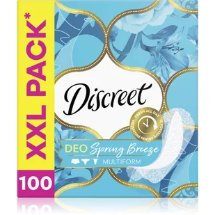Discreet SPRING Spring Breeze Multiform Oddychające wkładki higieniczne 100 sztuk - Wkładki higieniczne - miniaturka - grafika 1