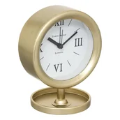 Zegary - Zegar stojący na komodę Marion, złoty, Ø 12 cm - miniaturka - grafika 1