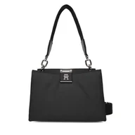 Torebki damskie - Torebka Tommy Hilfiger Th Her Med Satchel Nylon Sv AW0AW18200 Czarny - miniaturka - grafika 1