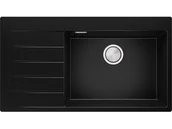 Zlewozmywaki - Zlewozmywak kuchenny granitowy jednokomorowy z dużym ociekaczem i dużą komorą XXL Sydney 900-60 Supreme MT9KC-X0#Z - miniaturka - grafika 1