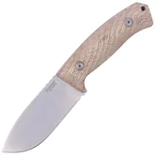 Noże - Nóż LionSteel M3 Natural Canvas Micarta, Satin Niolox by Michele Pensato (M3 CVN) - miniaturka - grafika 1