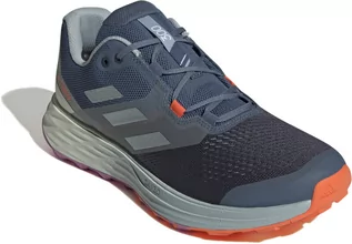 Buty sportowe męskie - adidas TERREX Two Flow Trail Running Shoes Men, niebieski UK 7 | EU 40 2/3 2022 Buty terenowe - grafika 1