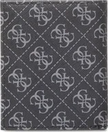 Portfele - Guess Guess, Vezzola, Wallet, Small Billfold, SMVZLALEA22, Black, For Men For Men - miniaturka - grafika 1