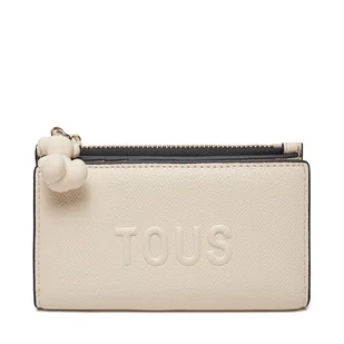 Duży Portfel Damski TOUS Brenda 2002105601 Beżowy - Portfele - miniaturka - grafika 1