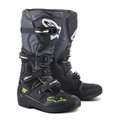 Buty motocyklowe - Buty Cross Alpinestars Tech 5 Czarny/Szary/Żółty39 - miniaturka - grafika 1