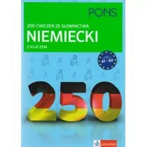 Pons Niemiecki 250 ćwiczeń ze słownictwa z kluczem - LektorKlett - Książki do nauki języka niemieckiego - miniaturka - grafika 1