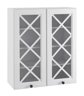 Bristol Witryna Wisząca Wysoka G2V-80-H92 Biały Mat - Meble kuchenne - miniaturka - grafika 1