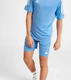 Adidas Spodenki Chłopięce Niebieskie 11-12 V9K - Spodenki męskie - miniaturka - grafika 1