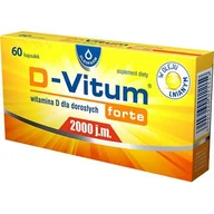 Witaminy i minerały - Oleofarm D-Vitum Forte 2000 60 szt. - miniaturka - grafika 1