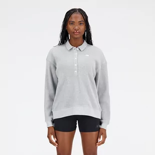 Koszulka damska New Balance WT33508AG  szara - Koszulki i topy damskie - miniaturka - grafika 1